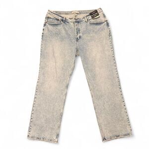 Abercrombie & Fitch ’90s Baggy Jeans Curve Love 34 18R Low Rise Light Wash